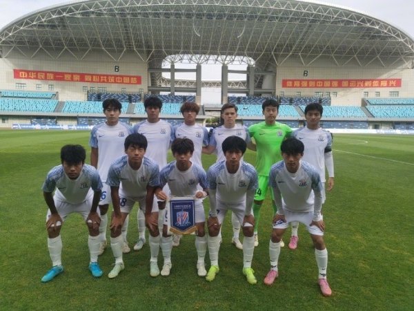 中青赛（U21组）晋级下一轮  赛阶段I组第四轮，上海申花4