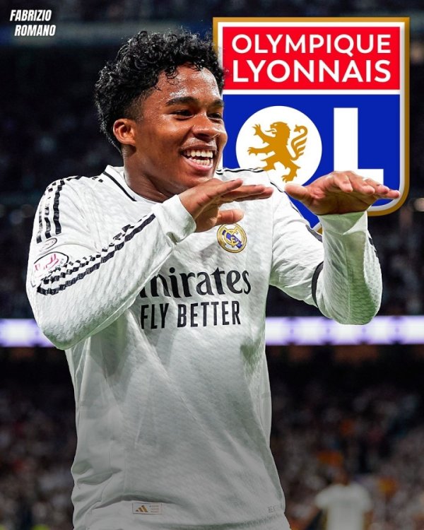 租借不含买断！罗马诺：恩德里克首选去里昂，球员方谈判进展顺利