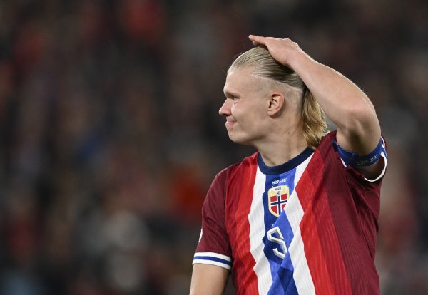 哈兰德本次世预赛射球  39次，所有欧洲球员中最多